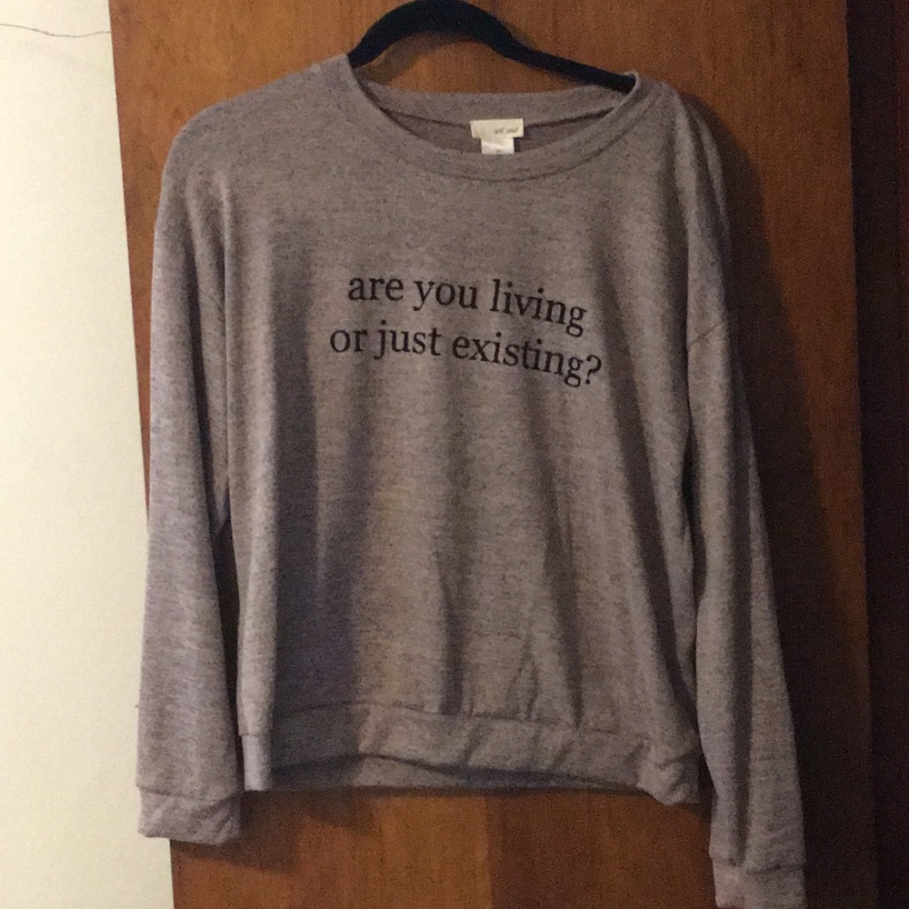 perfect condition wet seal soft long sleeve